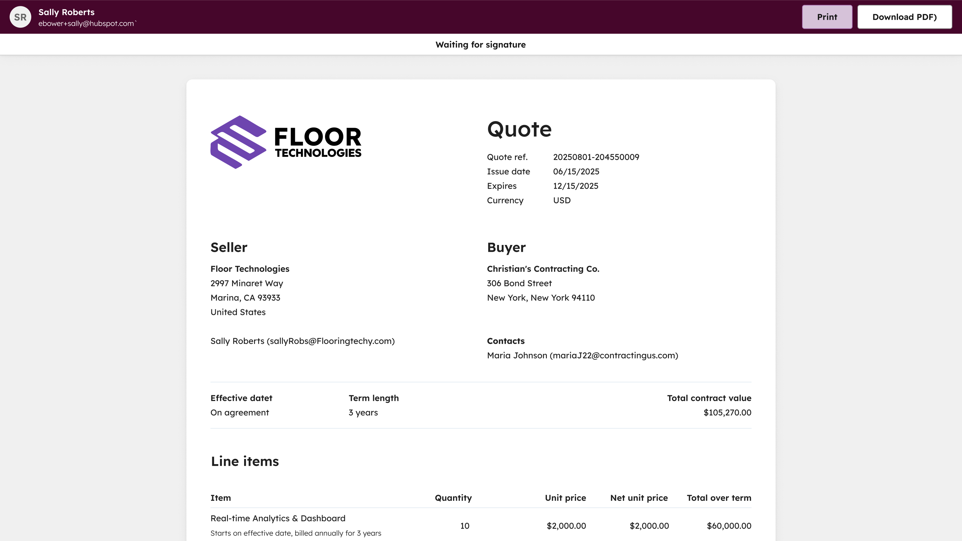 Commerce Hub - Full Quote