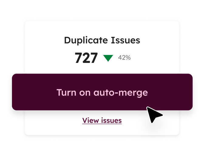 Data Hub - Auto Merge