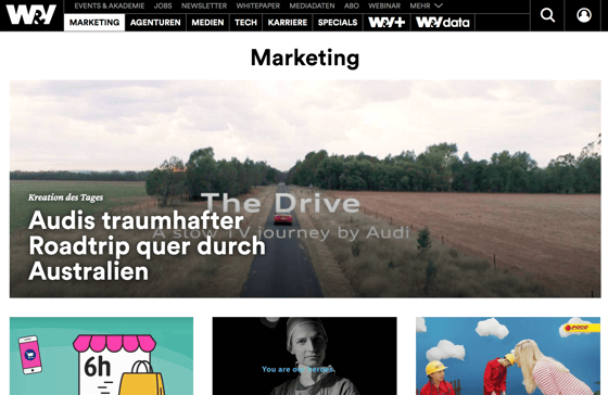 w&v Online Marketing Blogs