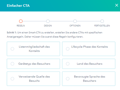 CTA Smart Auswahl