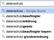 Screenshot 2 : Google Suggest
