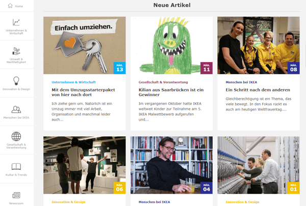Ikea Unternehmensblog