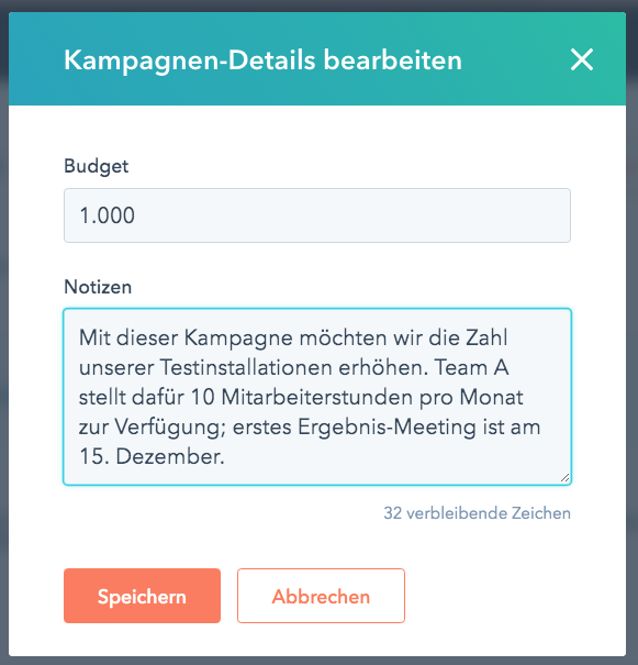 Inbound Marketing Kampagnen mit HubSpot: Budget festlegen