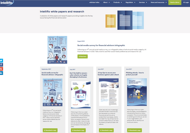 Intelliflo SaaS Inbound Beispiel