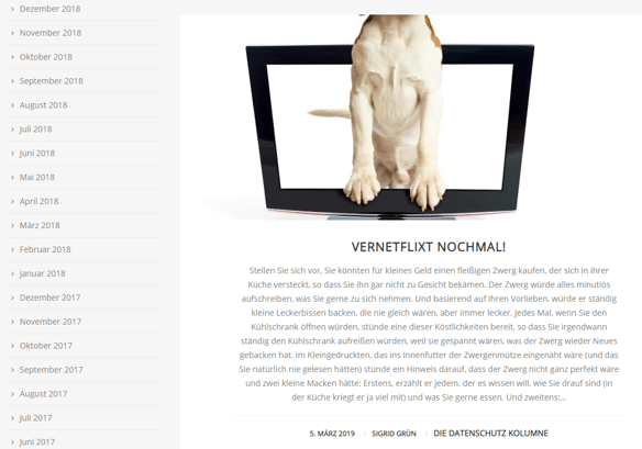 Projekt29 Datenschutz Blog