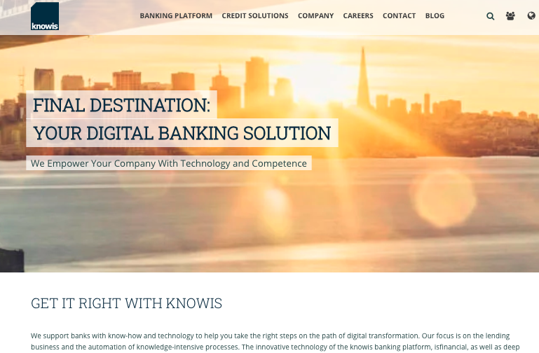 Knowis Website HOPPE7 HubSpot CMS