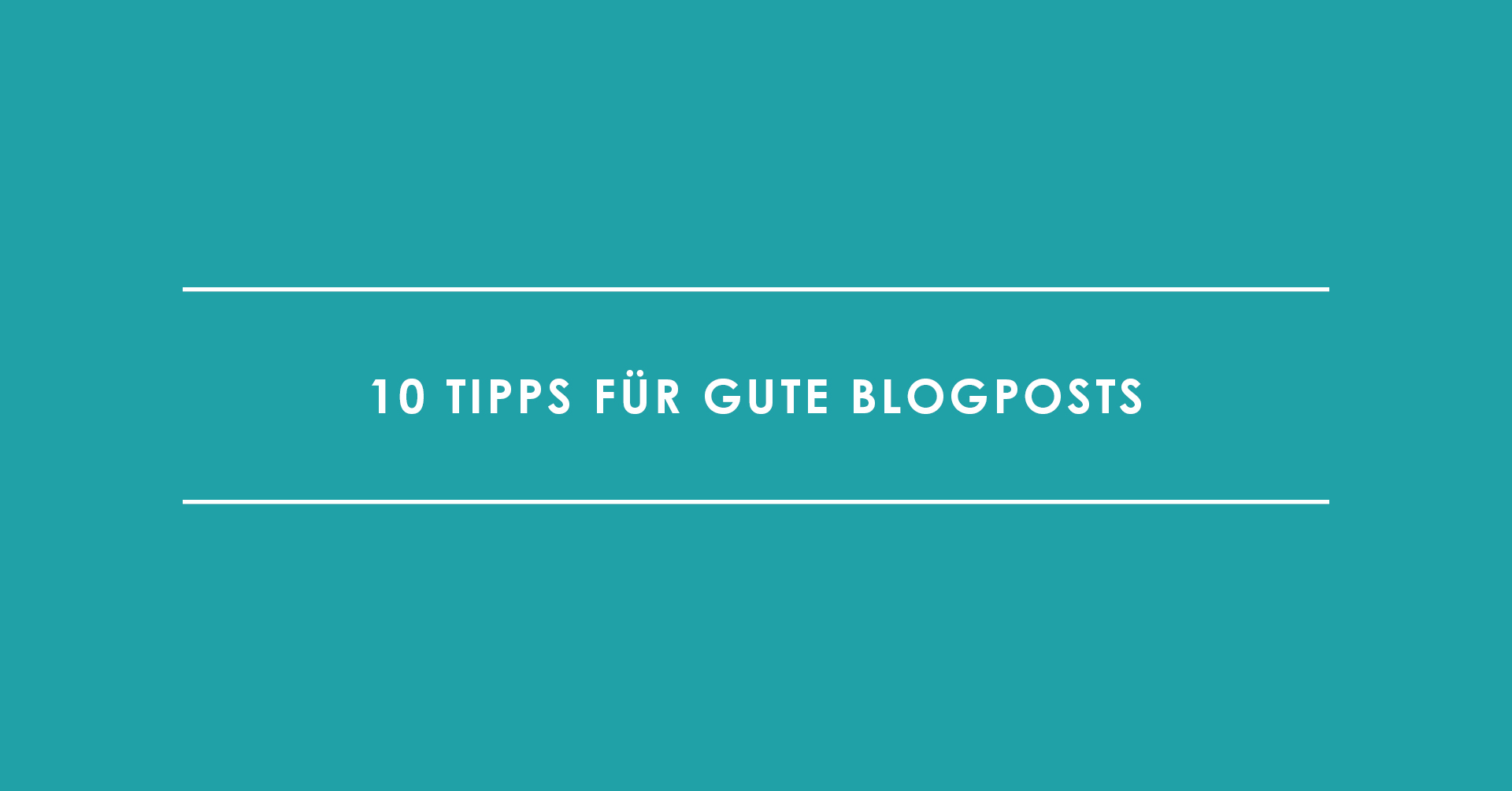 TRIALTA 10 Tipps für gute Blogposts
