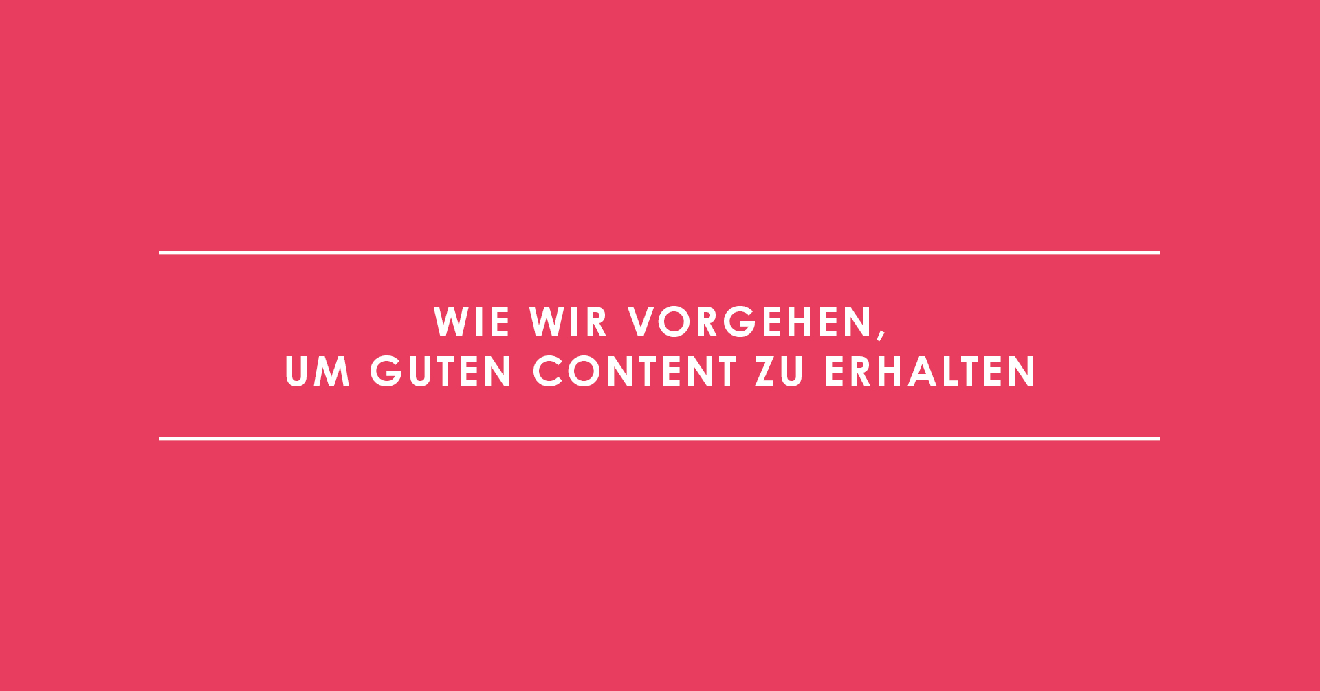 Autorenbriefing: Wie wir vorgehen, um guten Content zu erhalten