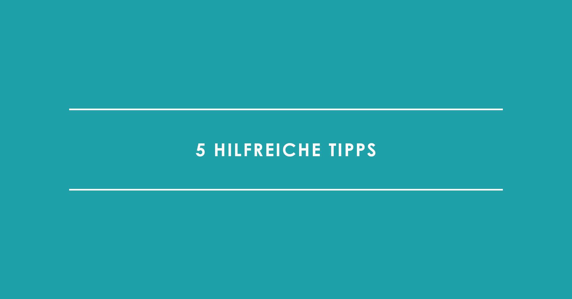 Content Ideen: 5 hilfreiche Tipps