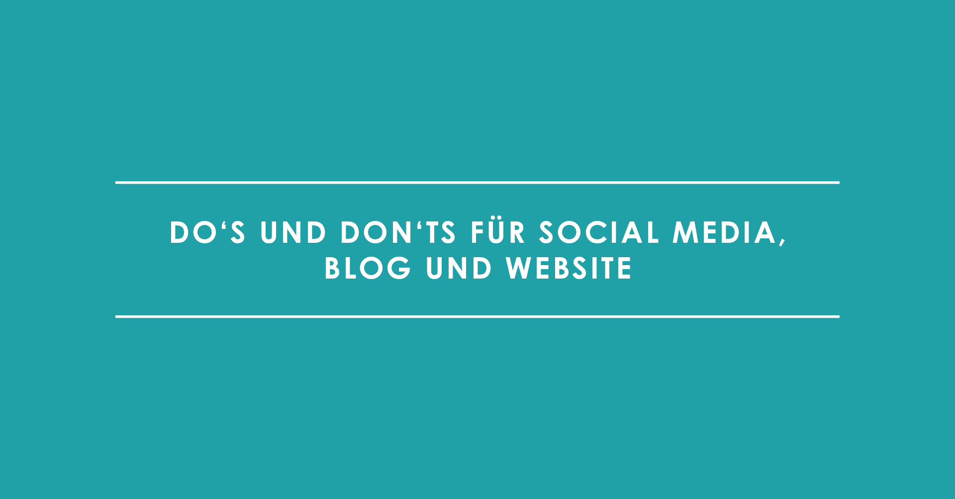 Leadgenerierung: Die Do's und Don'ts für Social Media, Blog und Website