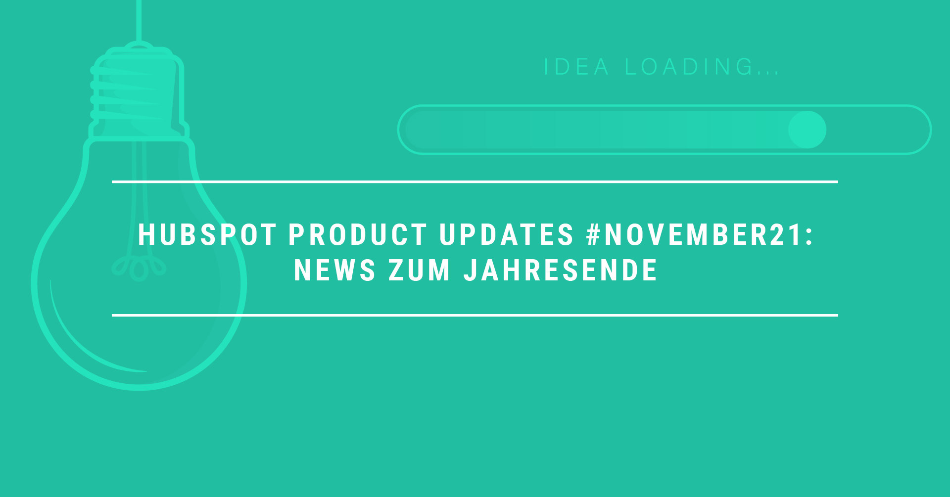 HubSpot Product Updates November 21